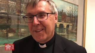 Bishop Czeslaw Kozon on meeting with Pope Francis [upl. by Acinod]