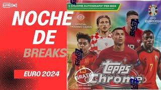 TOPPS UEFA 2024 PRODUCTO NUEVO  BREAK  SORTEO [upl. by Eseilana]