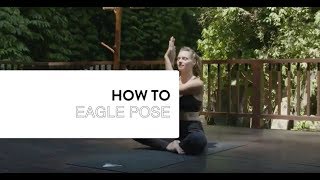 HOW TO Eagle Hands Pose [upl. by Kast421]