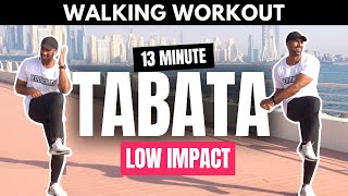 13 Minute Tabata Workout for Beginners Low Impact [upl. by Yerffeg]