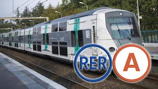 RER A trajet entre Noisiel et NoisyleGrandMont dEstRATP le 290224 BONUS [upl. by Mackintosh]