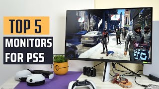 Best Monitors For PS5 2024  Top 5 Picks [upl. by Assillim]