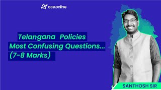 Telangana Policies for All TSPSC Exams  ACE Online [upl. by Zaccaria]