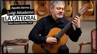 🙌 MEMORABLE PERFORMANCE of La Catedral by Luigi Attademo on a 1923 Julian Gomez Ramirez Guitar [upl. by Fanchan871]