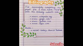 How to Write a Bibliography [upl. by Lucilla]