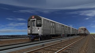 OpenBVE HD NYC Subway Kawasaki R110A New Release on The 3 Express Train 112916 [upl. by Eibmab426]