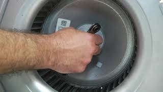 Changing a Furnace Blower Motor [upl. by Eirroc74]