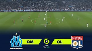 OLYMPIQUE DE MARSEILLE  OLYMPIQUE LYONNAIS  Ligue 1  OL  OM  20232024 [upl. by Enomys397]