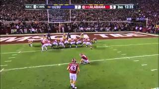 Alabama Vs LSU 2013 OJ Howard 52 yard touchdown catch [upl. by Drahser]