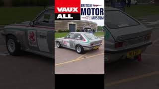 Vauxhall Chevette HSR Works Rally Car VauxALL at British Motor Museum vauxhall chevette vauxALL [upl. by Boot109]