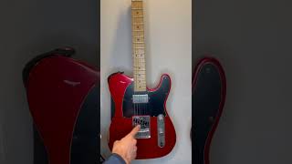 Single Coil vs Humbucker pickups on a Telecaster guitarpickups singlecoil humbucker [upl. by Norit]