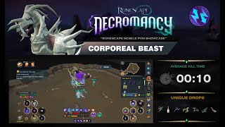 Corporeal Beast Necromancy  RuneScape Mobile [upl. by Rennane]