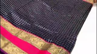 kanjivaram silk sarees price 1600 whatsapp Number 9704976424 [upl. by Minne917]