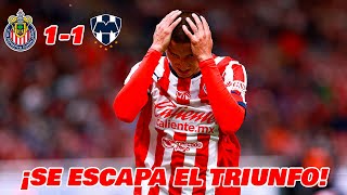 CHIVAS DEJA ESCAPAR EL TRIUNFO EN LIGA MX JORNADA 10 APERTURA 2024 🏆 EN ZONA FUT [upl. by Elawalo402]