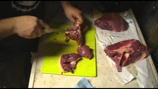 Processing Deer Hind Quarter [upl. by Udelle]