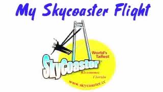 Me amp Claire on the Sky Coaster  Old Town KissimmeeOrlando usa [upl. by Golda]