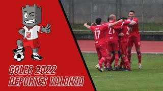 Goles Deportes Valdivia temporada 2022 [upl. by Ocram875]