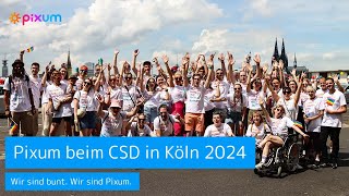 Pixum beim CSD 2024 in Köln [upl. by Raymund397]