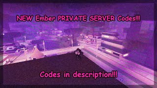 NEW Ember PRIVATE SERVER Codes In Description [upl. by Adimra]