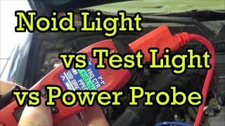 Fuel Injector Testing Noid Light vs Power Probe vs Test Light Honda [upl. by Lasky]