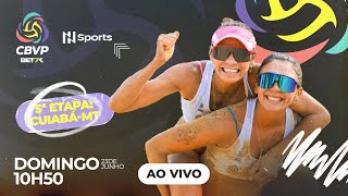 CIRCUITO DE VÔLEI DE PRAIA  ETAPA CUIABÁ  FINAIS  AO VIVO [upl. by Marguerie]