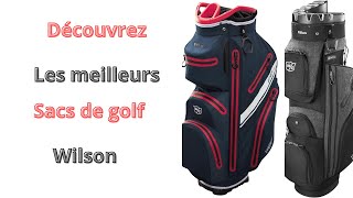 🏆Découvrez les Meilleurs Sacs de Golf Wilson pour Tous les Golfeurs [upl. by Sauls]