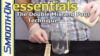 How to Mix Casting Resin  Double Mix and Pour  Mold Making Essential [upl. by Egreog927]