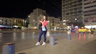 See the REAL OMONIA SQUARE at Night 😱 Athens Greece 🇬🇷 [upl. by Magner]