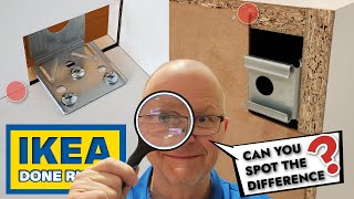 Avoid Mistakes Ikea Cabinet Depth Reduction Full Tutorial [upl. by Kcirdnekel]