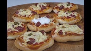 FRANKFURTER MINI PIZZA RECIPE  Sashas kitchen [upl. by Russia688]