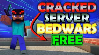 Top 3 BEST Cracked Server for BEDWARS UPDATED [upl. by Seuqcaj]