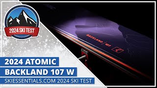 2024 Atomic Backland 107 W  SkiEssentialscom Ski Test [upl. by Lawler]