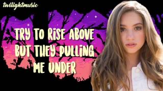 Mackenzie Ziegler  Monsters aka Haters Lyrics Video [upl. by Etienne]