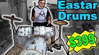 Eastar Drum Set  Product Review by EMC and Tony G [upl. by Atiruam]