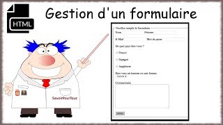 HTML  08  Formulaire en HTML [upl. by Corliss]