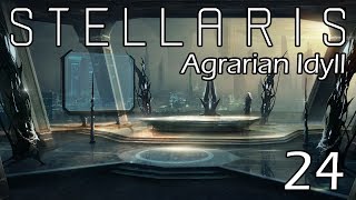 Stellaris Utopia Agrarian Idyll Part 24  Subterranean Aliens [upl. by Zachar792]