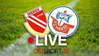 LIVE FC Energie Cottbus vs FC Hansa Rostock II  Regionalliga Nordost  SP20 [upl. by Carlock]