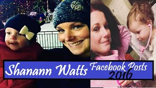 Shanann Watts Facebook Posts from 2016 [upl. by Ahseuqram427]