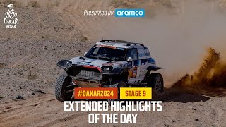 Extended highlights of Stage 9 presented by Aramco  Dakar2024 [upl. by Assirahs]