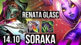 RENATA GLASC amp Samira vs SORAKA amp Aphelios SUP  2320  KR Master  1410 [upl. by Yager]