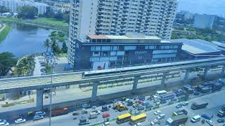 Bangalore Yellow Line Metro trial Run [upl. by Llij]