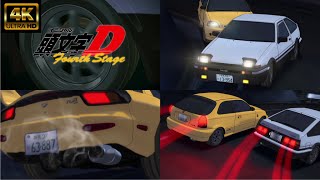 MAD 頭文字D Initial D Fourth Stage 「DOGFIGHTmove」４K高画質 高音質 [upl. by Hammad694]