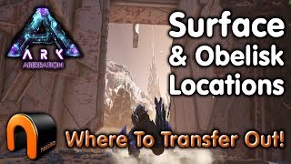 ARK ABERRATION SURFACE amp OBELISK LOCATIONS [upl. by Kistner]