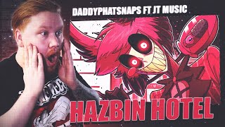 ALASTOR RAP SONG  quotHAZBIN HOTELquot  Daddyphatsnaps ft JTM Hazbin Hotel Song  REACTION [upl. by Nothsa]