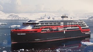 Hurtigruten NEW ship for 2019  MS Roald Amundsen [upl. by Nois]