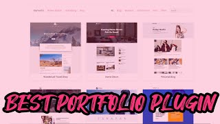 Best WordPress Portfolio Plugin  WP Portfolio  Astra Portfolio [upl. by Odlavu900]