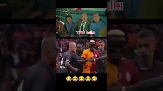 Viktor osimheni durdurmak kolay değil 😂😂😂😂😂😂😂😂 galatasaray like keşfet football [upl. by Eityak]