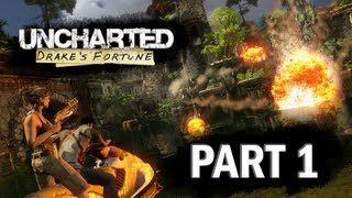 Lets Play  Uncharted  Drakes Schicksal  Teil 1  Das Abenteuer beginnt GermanDeutsch [upl. by Lohcin]