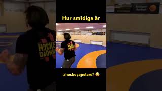 Mäktig brottarfys med Norrtälje IK 💪🏻🏒hockey brottning ishockey [upl. by Ahtanaram]