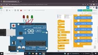 IOT Programmeren in TinkerCad [upl. by Seravart]